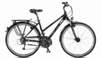 ein Damen-Trekkingbike